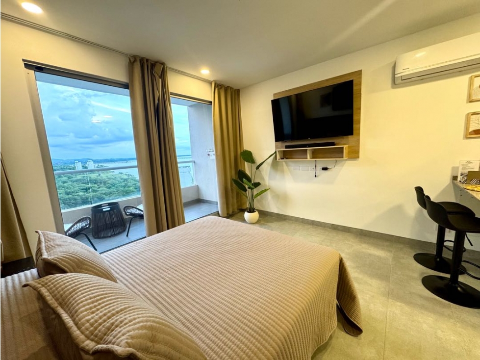 Hermoso apartamento vista al mar y Sierra Nevada en renta Santa Marta — foto 2