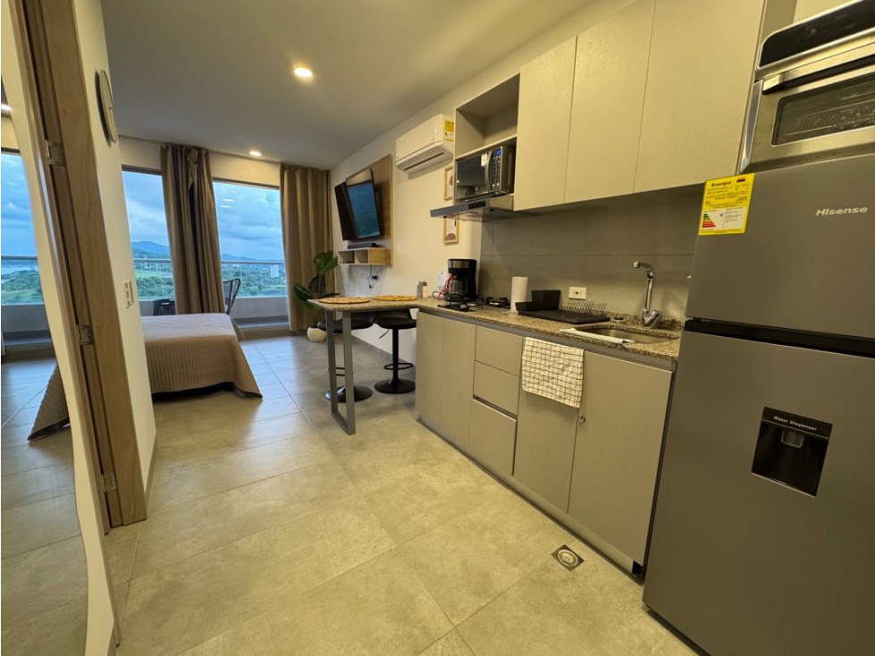Hermoso apartamento vista al mar y Sierra Nevada en renta Santa Marta — foto 6