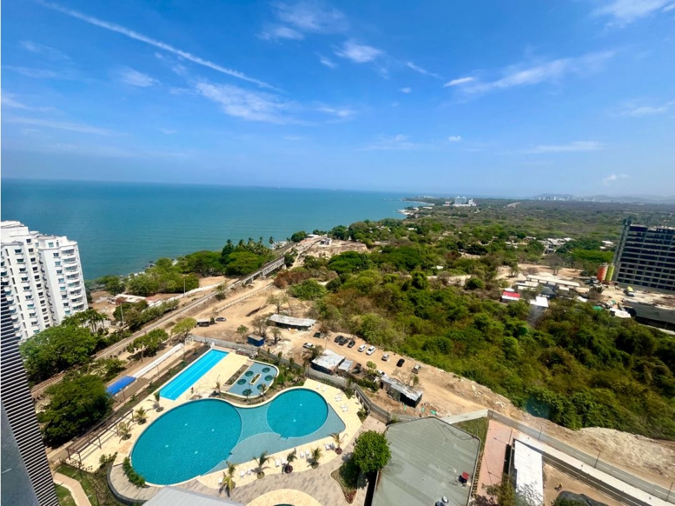 Hermoso aparta-suite en venta con acceso al mar Santa Marta