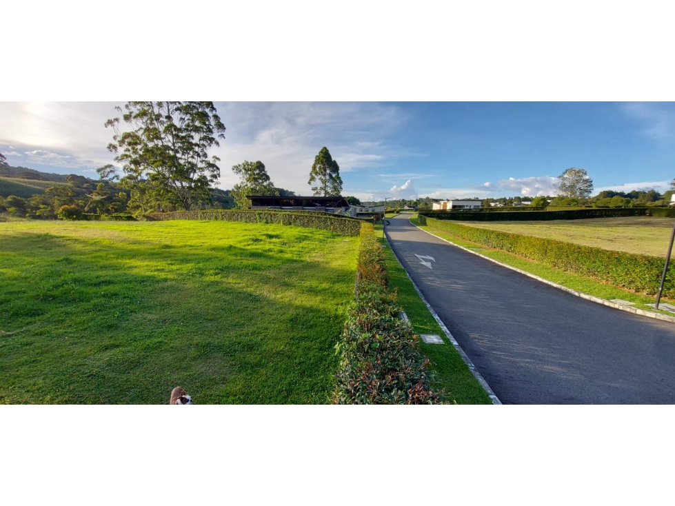 Hermoso lote con vista vía San Antonio- La Ceja