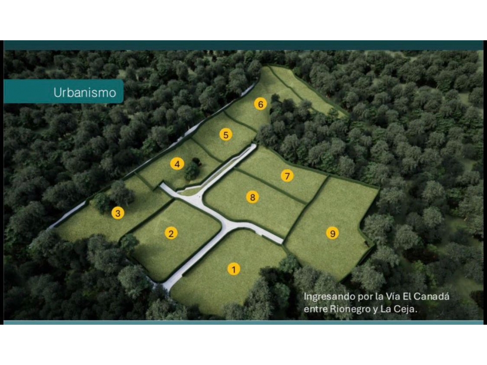 HERMOSO PROYECTO DE PARCELACION EN DESARROLLO Y VENTA - CARMEN VIBORAL — foto 4