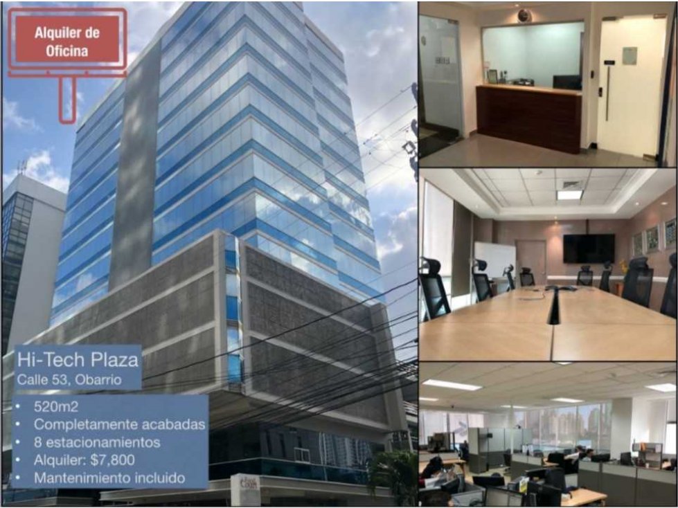 HI-TECH PLAZA, OFICINA 520mts - 1