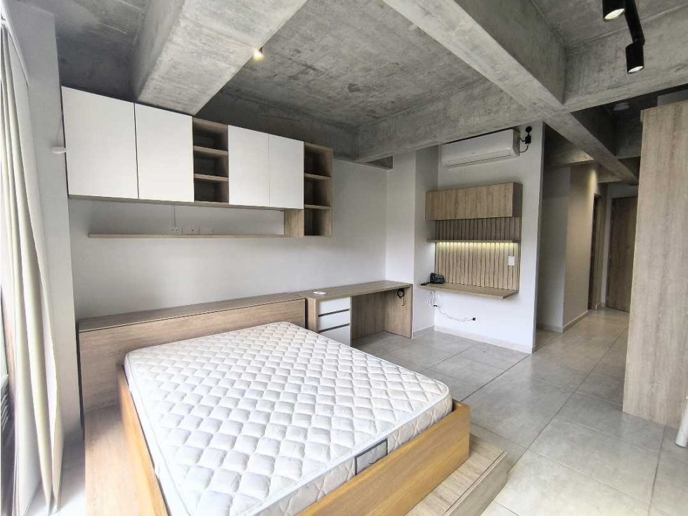 (J) Aparta Suite amoblado en venta en La Palma sexto piso 36 mt2