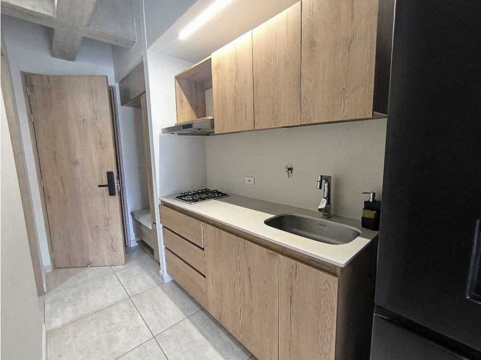 (J) Aparta Suite amoblado en venta en La Palma sexto piso 36 mt2 — foto 3