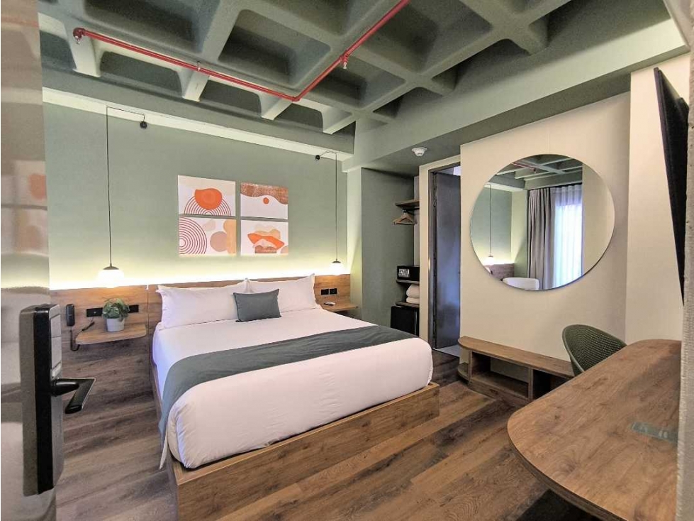 (J) Aparta Suite nuevo en venta en Laureles amoblado Renta por bolsa