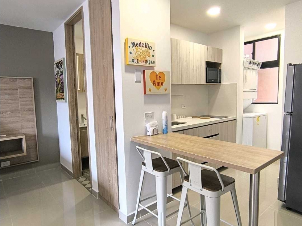 (J) Apartaestudios en venta Laureles Tipo Loft — foto 3
