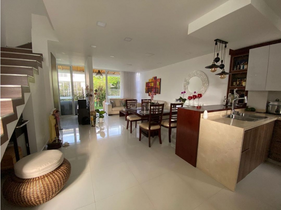 (J) CASA EN CONDOMINIO PARA VENTA EN EL CASTILLO- JAMUNDI — foto 2