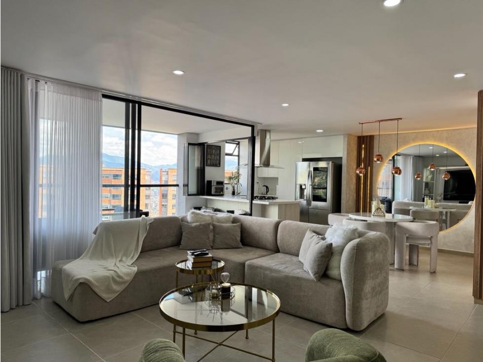 (LA) Apartamento para arriendo amoblado en envigado — foto 2