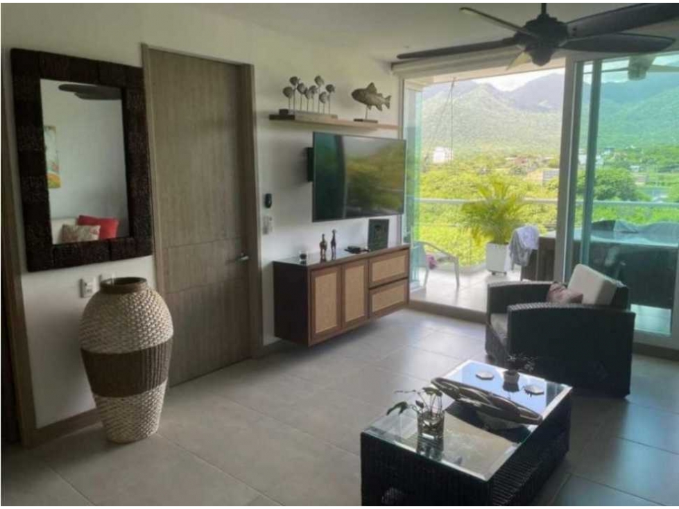 Lindo apartaestudio en primera linea de mar, 78m2, bello horizonte — foto 5