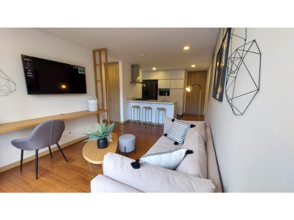 Lindo apartamento amoblado en el Poblado sector El Campestre — foto 3