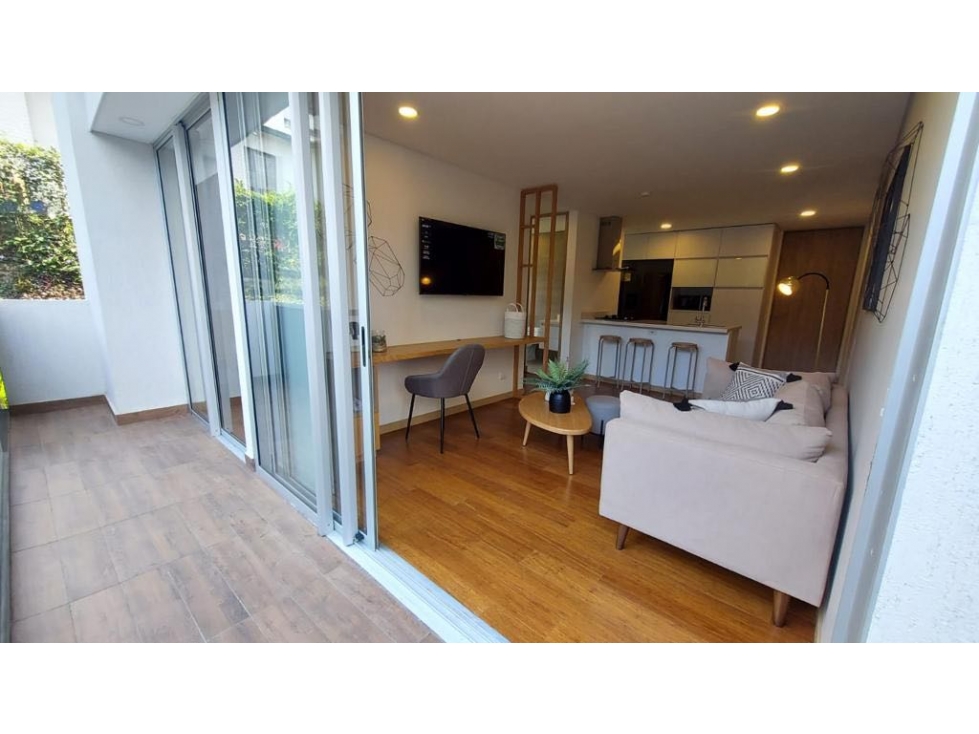 Lindo apartamento amoblado en el Poblado sector El Campestre — foto 6