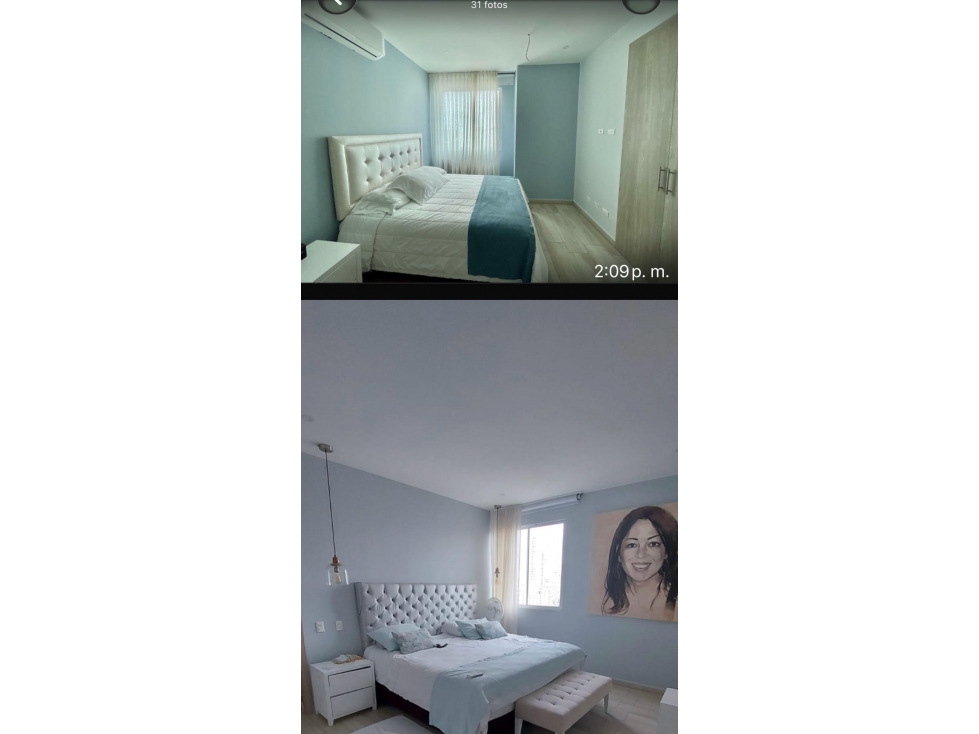Lindo apto en venta en Bocagrande con vista 280 grados. — foto 3