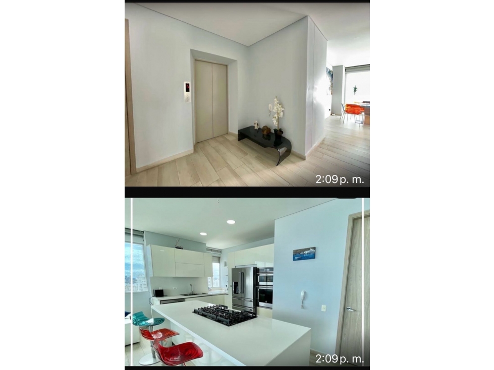 Lindo apto en venta en Bocagrande con vista 280 grados. — foto 6