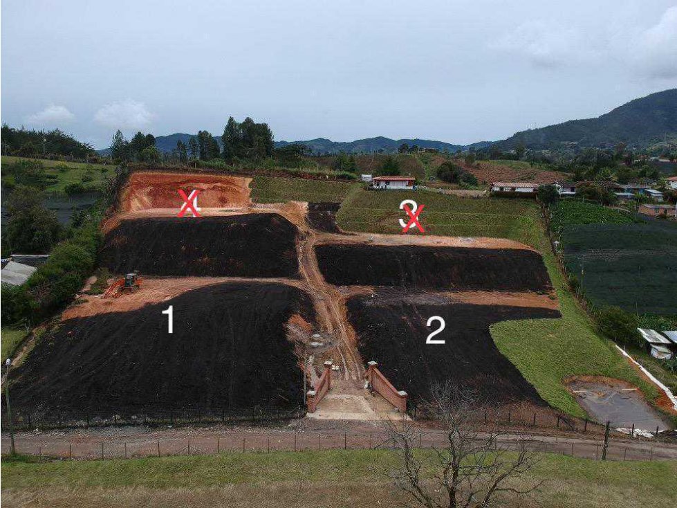 LINDOS LOTES EN VENTA EN PARCELACIÓN EN LA VEREDA AGUAS CLARAS — foto 2