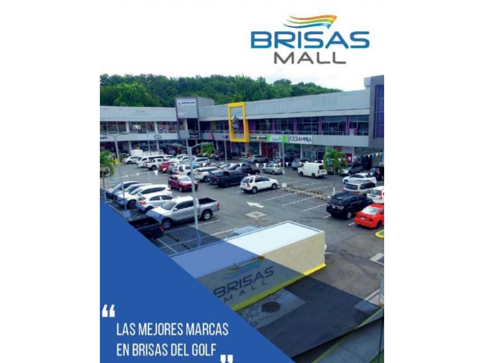 LOCAL BRISAS DEL GOLF BRISAS MALL 115M2 PLANTA BAJA