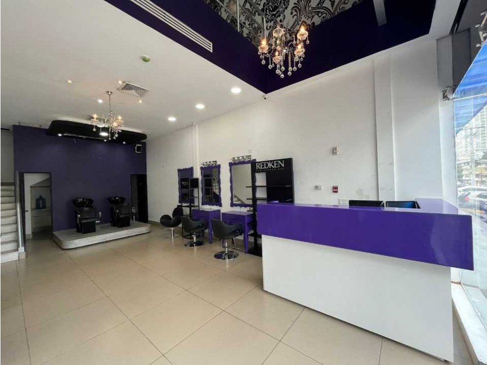 LOCAL COMERCIAL SALON DE BELLEZA ALQUILER EN PLAZA 68 OBARRIO