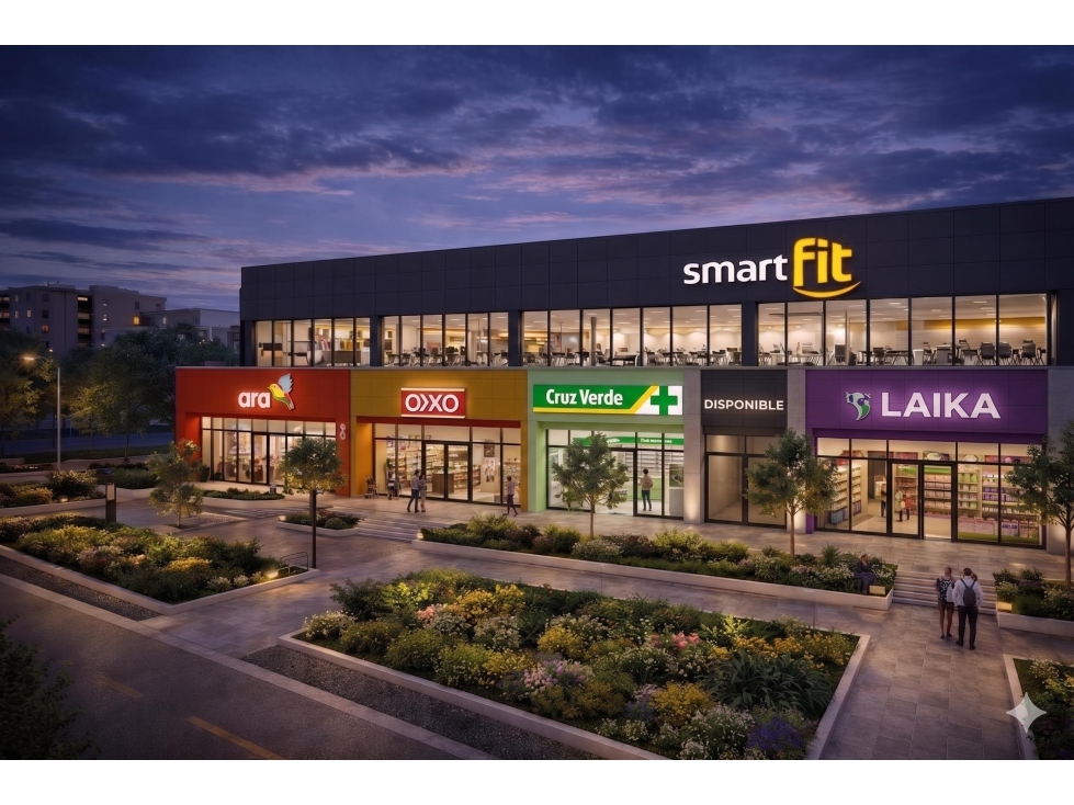 Local comercial de 75 m² en arriendo en proyecto nuevo en El Ensueño