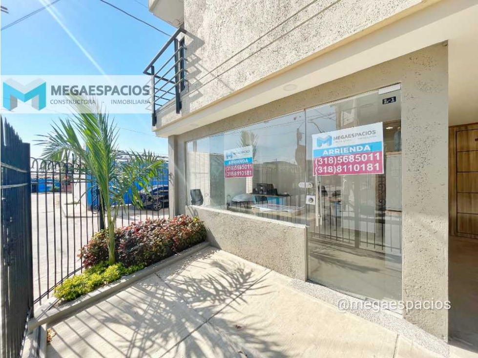 LOCAL COMERCIAL DOTADO EN ARRIENDO - 24M2 - BARRANQUILLA