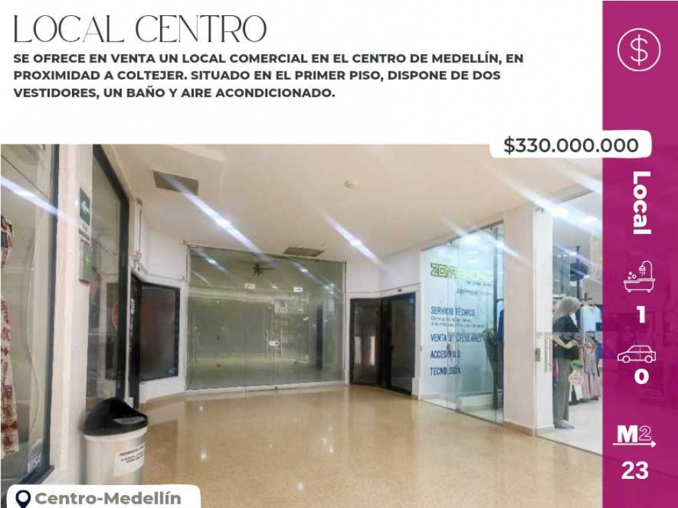 Local comercial en venta en en centro Medellín - 1