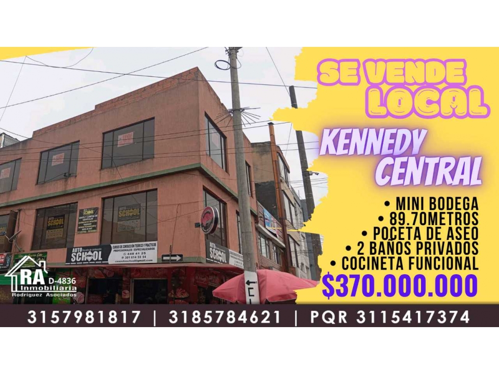 LOCAL COMERCIAL EN VENTA EN KENNEDY CENTRAL W9932771