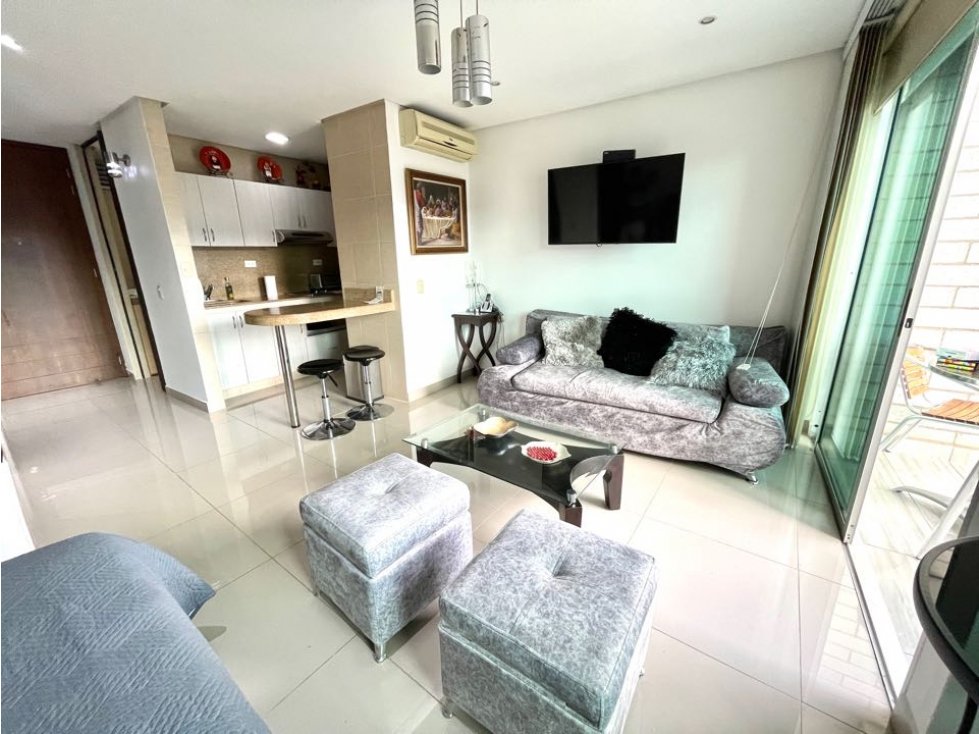 Loft Amoblado, apartaestudio, Jacuzzy en el edificio, vista genial — foto 3