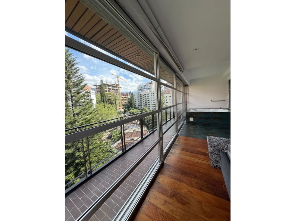 Loft con jacuzzi y vista 360 para renta, la Tomatera, El Poblado — foto 5