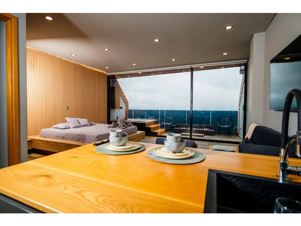 Loft de Lujo a la venta con Jacuzzi y Vista a la Piedra del Peñol — foto 3
