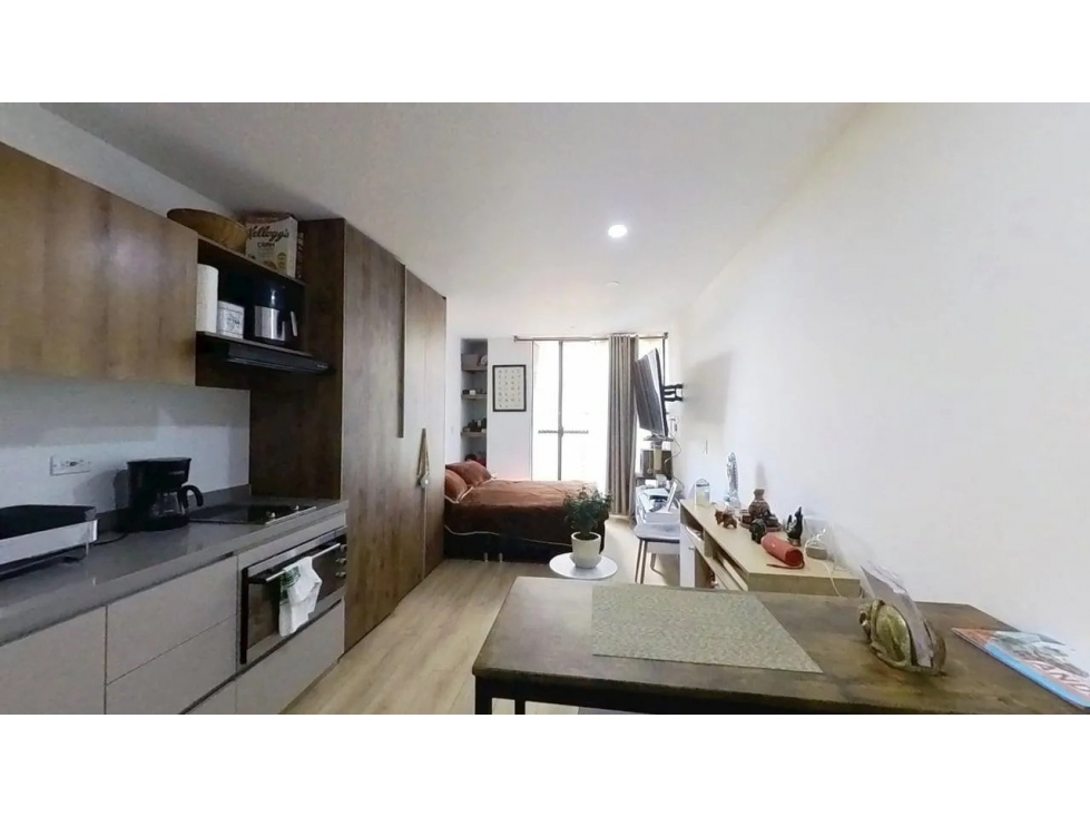 Los Cedros, Usaquén - 1H/1B + Bajó $10.0M · Apto con balcón