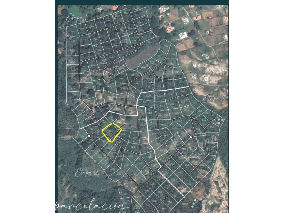LOTE EN SOPETRAN EN PARCELACION CON LAGO DE PESCA - 5