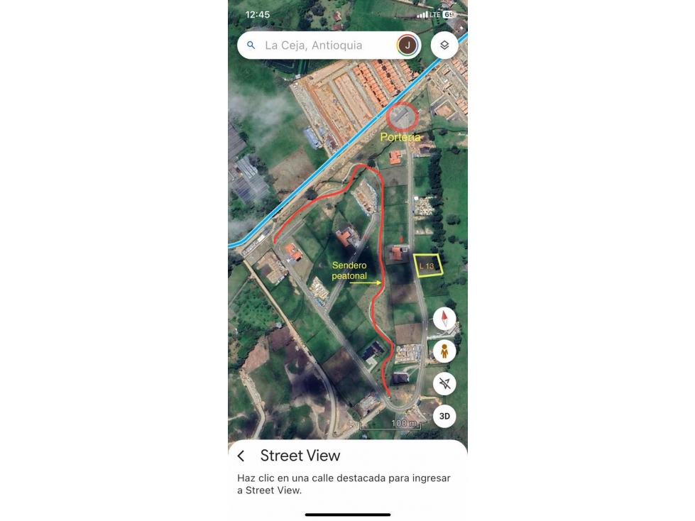 Lote campestre plano con alta proyección de valorización en la Ceja — foto 6