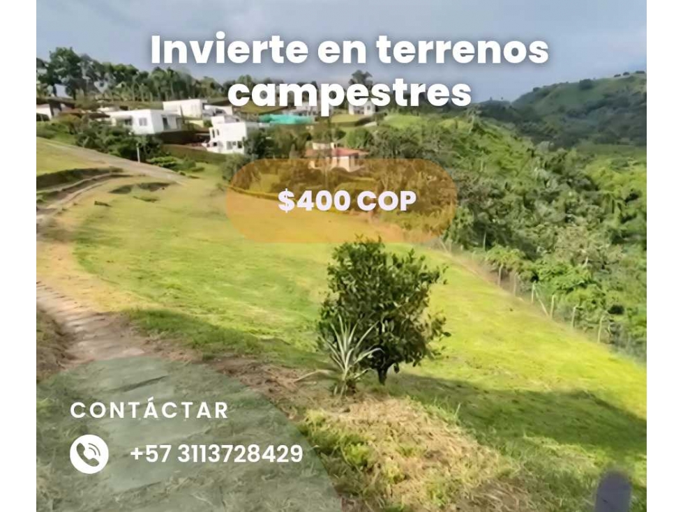 LOTE CAMPESTRE UBICADO.EN EL CAIMO