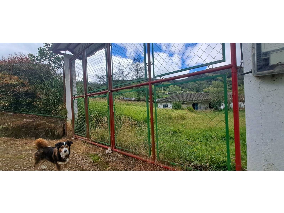 Lote campestre.venta en cabrera en Pasto Nariño