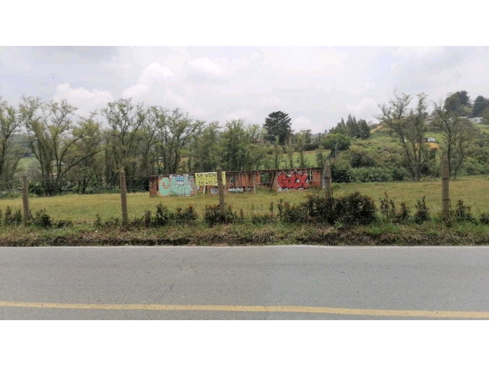 lote comercial via el peñol - 1