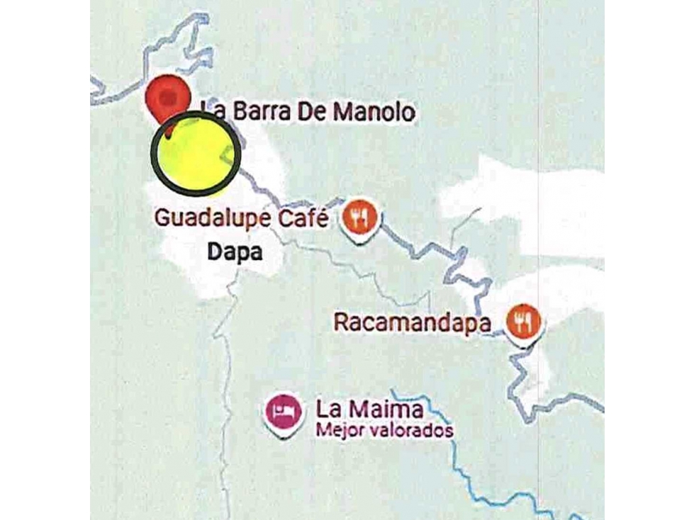LOTE CON CASA PARA REMODELAR-FRENTE A LA BARRA DE MANOLO - DAPA - 4