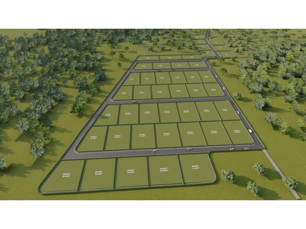 Lote de 1.000m2 en parcelación cerrada en venta Santa Elena El Cerrito - 5