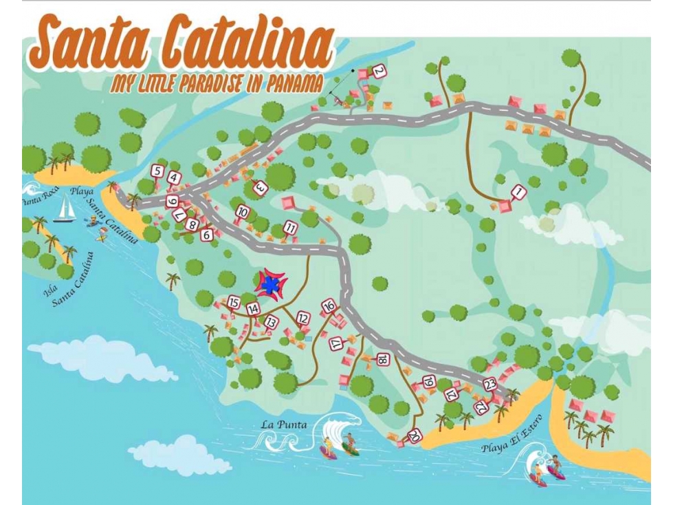 LOTE DE PLAYA A LA VENTA SANTA CATALINA VERAGUAS PANAMA - 2