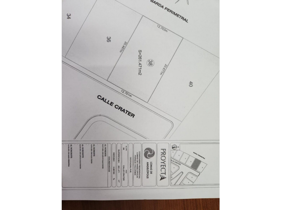 Lote de terreno en venta en parque volcanes! LOMAS DE ANGELOPOLIS! - 2