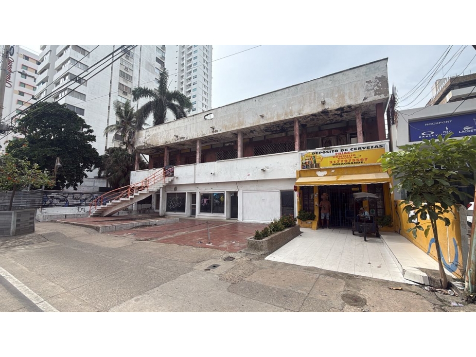 LOTE EN BOCAGRANDE UBICADO EN LA AV. SAN MARTIN - 3