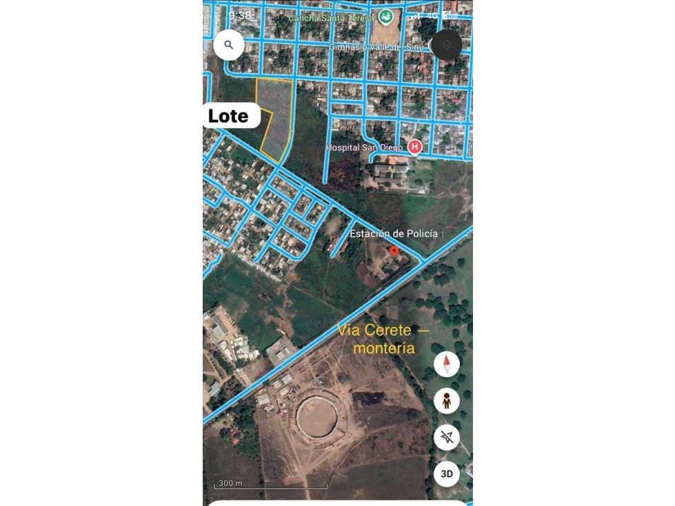 lote en Cerete de 14.200 mtr2 bien ubicado - 3
