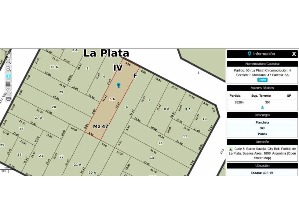 Lote en City Bell con Escritura - 3
