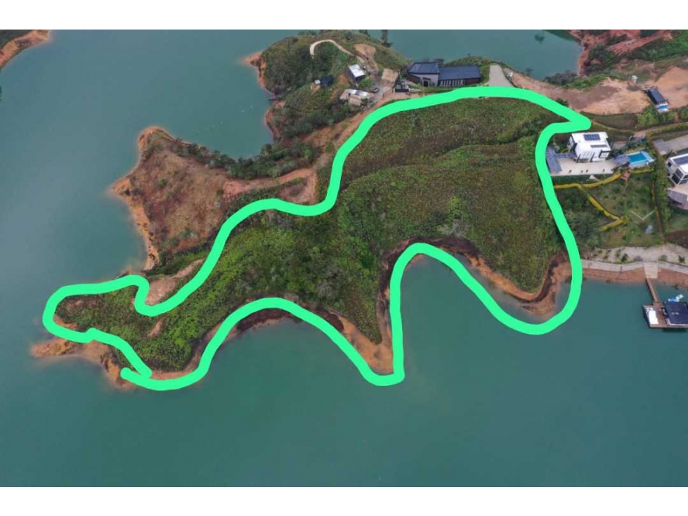 Lote En El Peñol con Embalse Vereda El Morro - 3