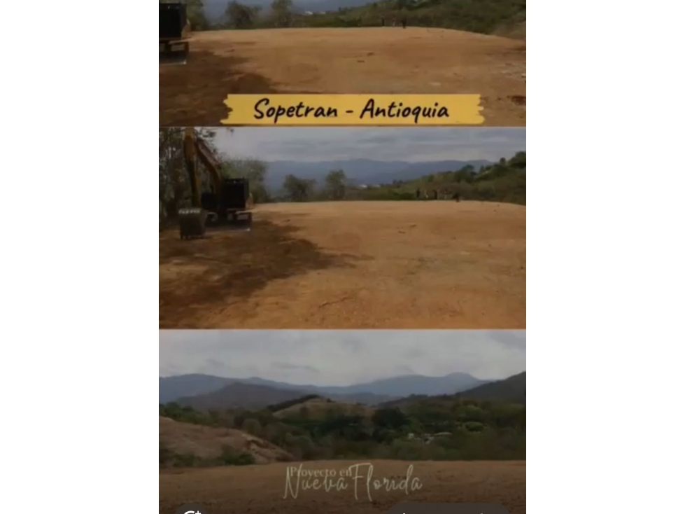 PROYECTO LOTES EN PARCELACIÓN SOPETRAN