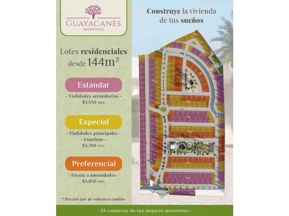 Lote en preventa en Residencial Guayacanes II Mazatlán — foto 3
