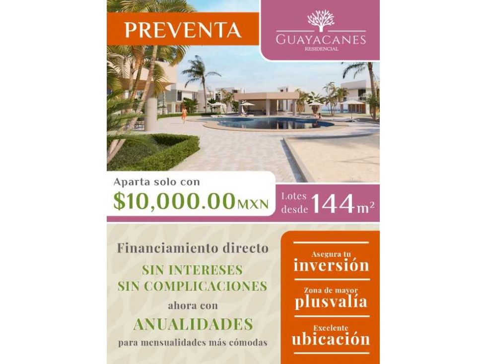 Lote en preventa en Residencial Guayacanes II Mazatlán — foto 4