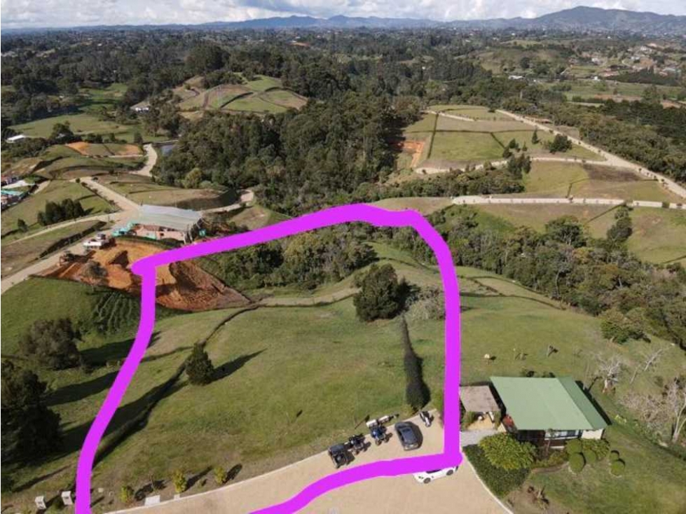 VENTA LOTE EN RIONEGRO, LLANOGRANDE EN PARCELACION
