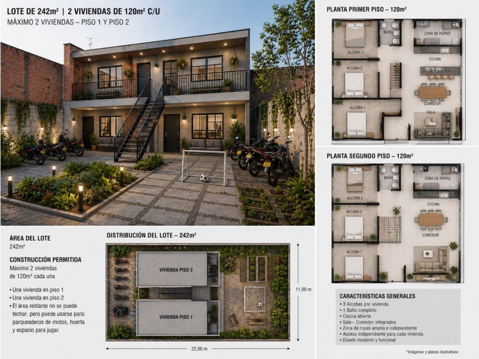 Lote en Venta, Alto de Las Flores, Colegio Da Vinci, Envigado — foto 2