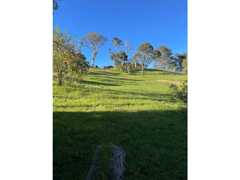 Lote en venta El Retiro. Con topografía tendida