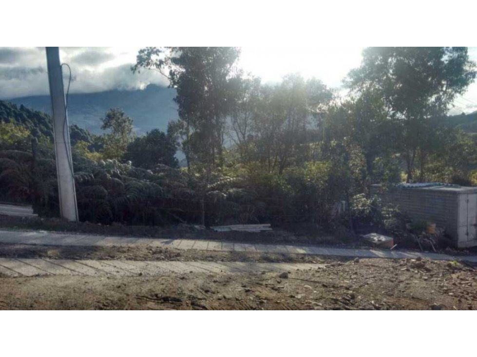 Lote en venta en bosques pinasaco Pasto Nariño
