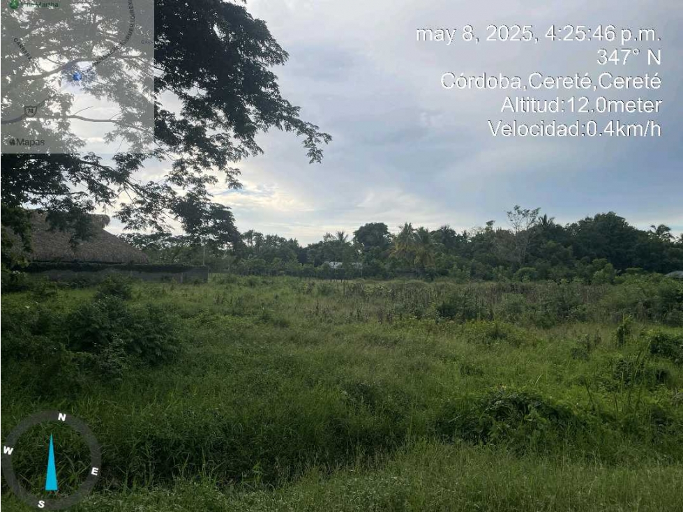 Lote En venta en Cerete sobre la carretera en el cañito - 3
