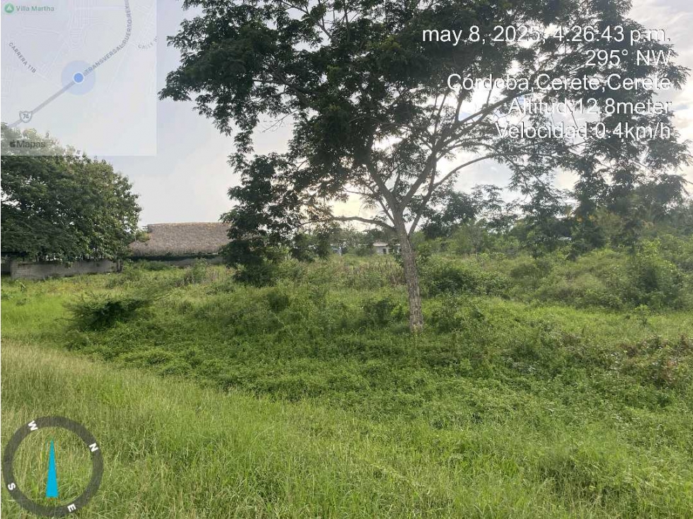 Lote En venta en Cerete sobre la carretera en el cañito - 5